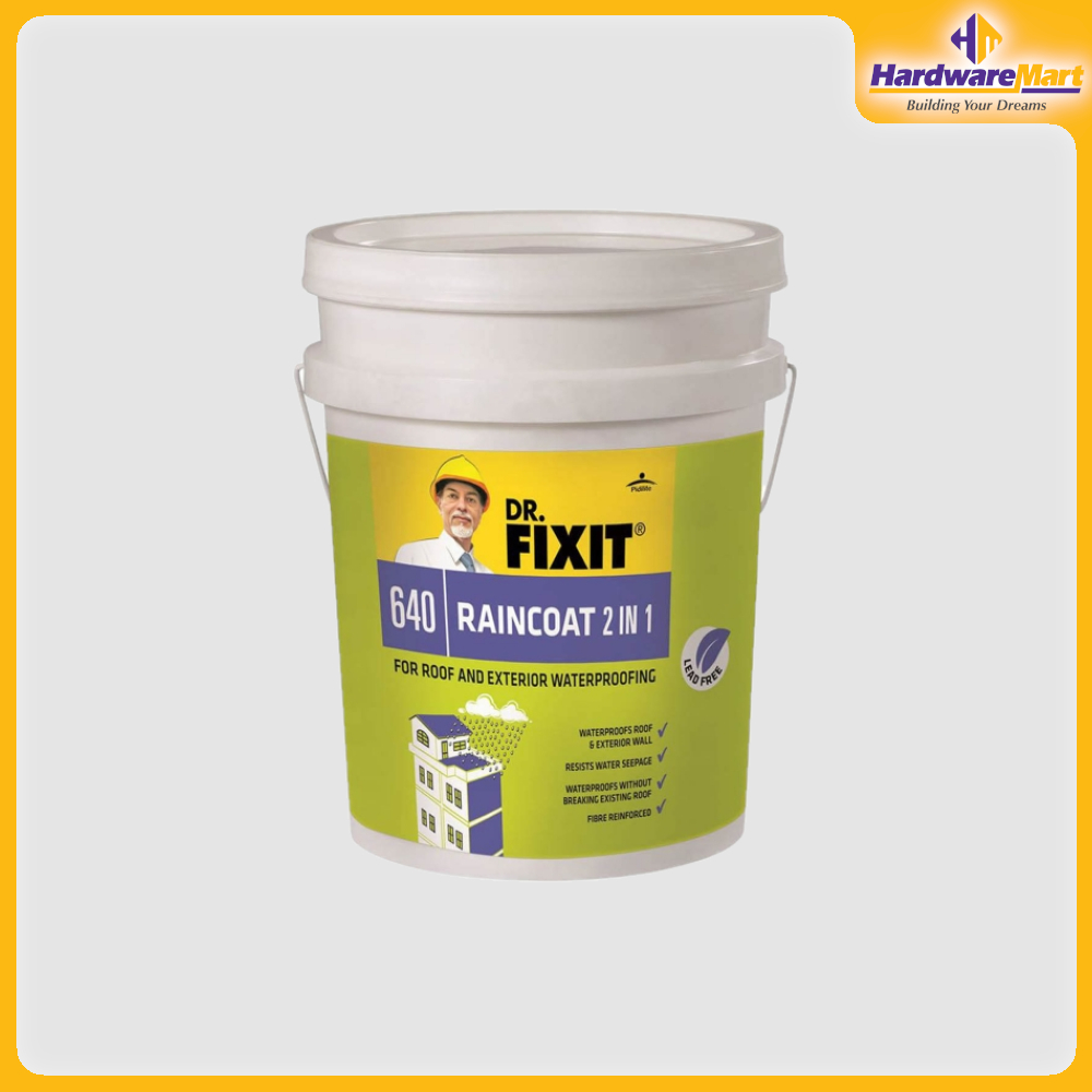 Waterproofing Paint Dr. FixIt Raincoat 2 in1 (1Ltr 10Ltrs) Highway