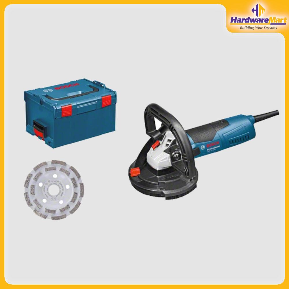 Angle Grinder: 125mm 1500W Concrete Grinder - Bosch (GBR 15 CAG ...