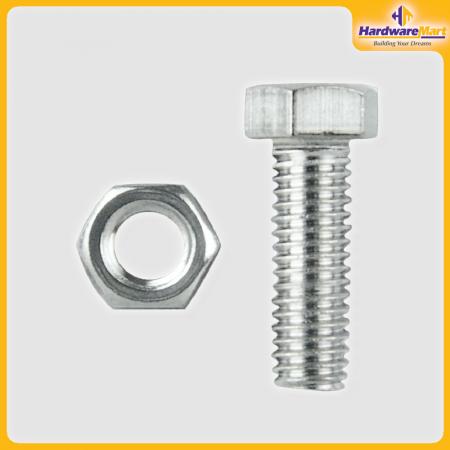 M4 Stainless Steel Bolts and Nuts - HardwareMart