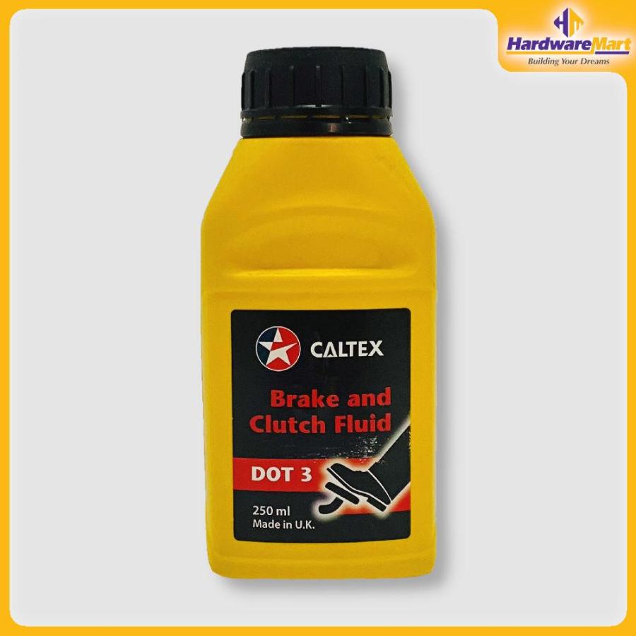 Automotive Brake And Clutch Fluid DOT 3 250ML CALTEX HardwareMart