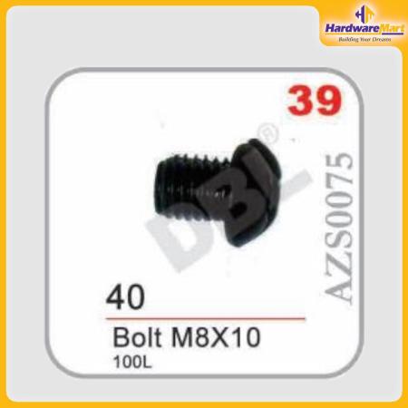 100L-Bolt-M8X10-AZS0075