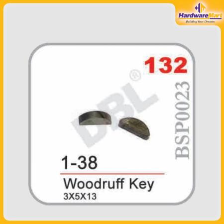 Woodruff-Key-3x5x12-BSP0023