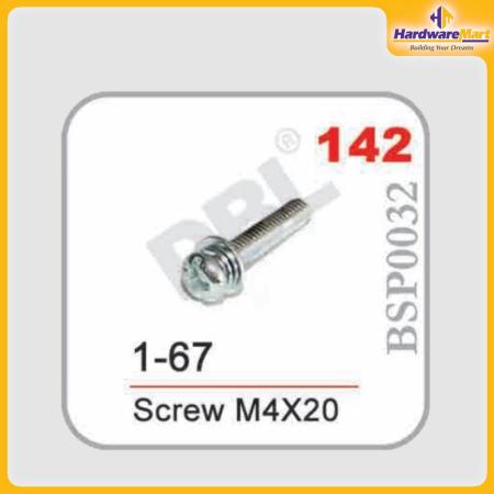 Screw-M4x20-BSP0032