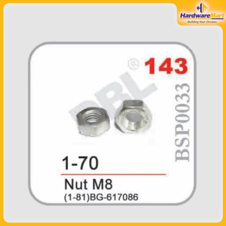 Nut-M8(1-81)BG-617086-BSP0033