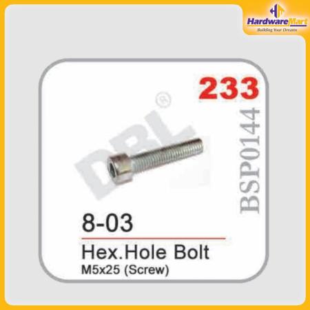 Hex.Hole-Bolt-M5x25-BSP0144