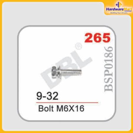 Bolt-M6x16-BSP0186