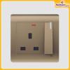 13A-Socket-Outlet-with-Neon-Bronze-Elegance-Series-ACL-Hardwaremart